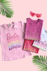 Camiseta Barbie Niña