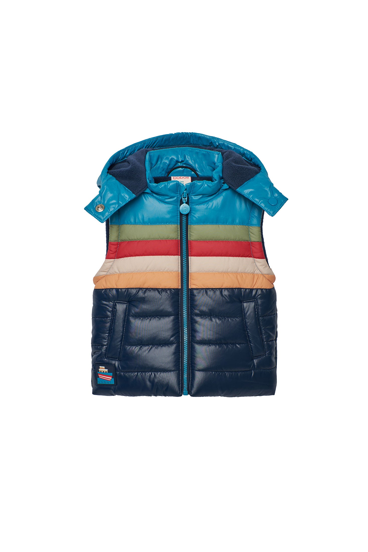 Chaleco Colores Combinado Boboli 