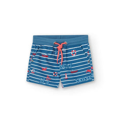 Conjunto 2 Piezas Bermuda Estampado Barcos