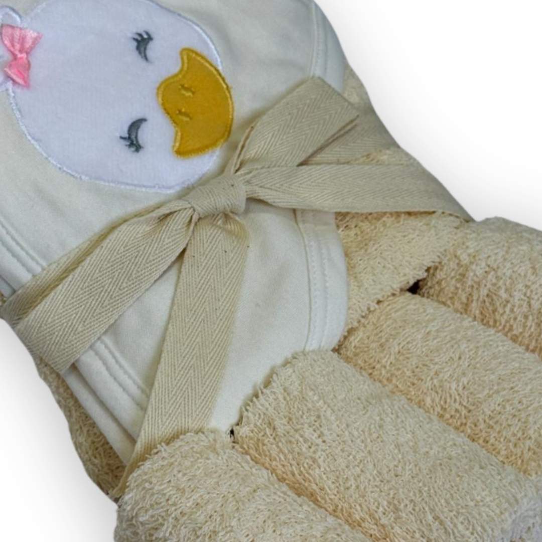 Toalla Con Babitas Estampado Surtido Pato
