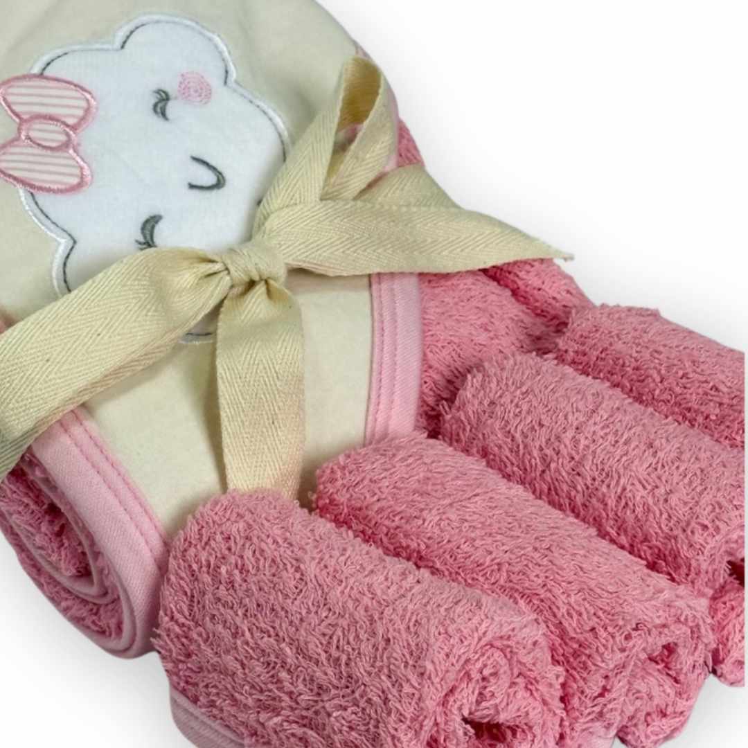 Toalla Con Babitas Estampado Surtido Nube
