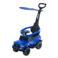 Camioneta Montable Paseador Ride On Car Azul