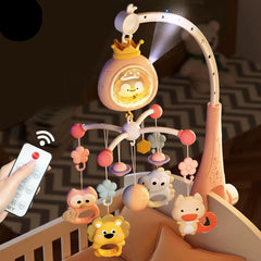 Móvil Para Bebé Musical Pingüino Corona