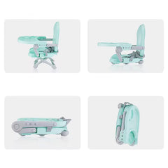 Silla Comedor Leti Portatil Plegable Menta Color