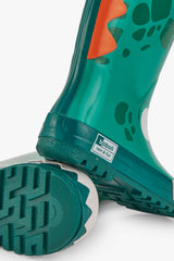Botas de Lluvia Dinosaurios Turquesa Boboli Estilo