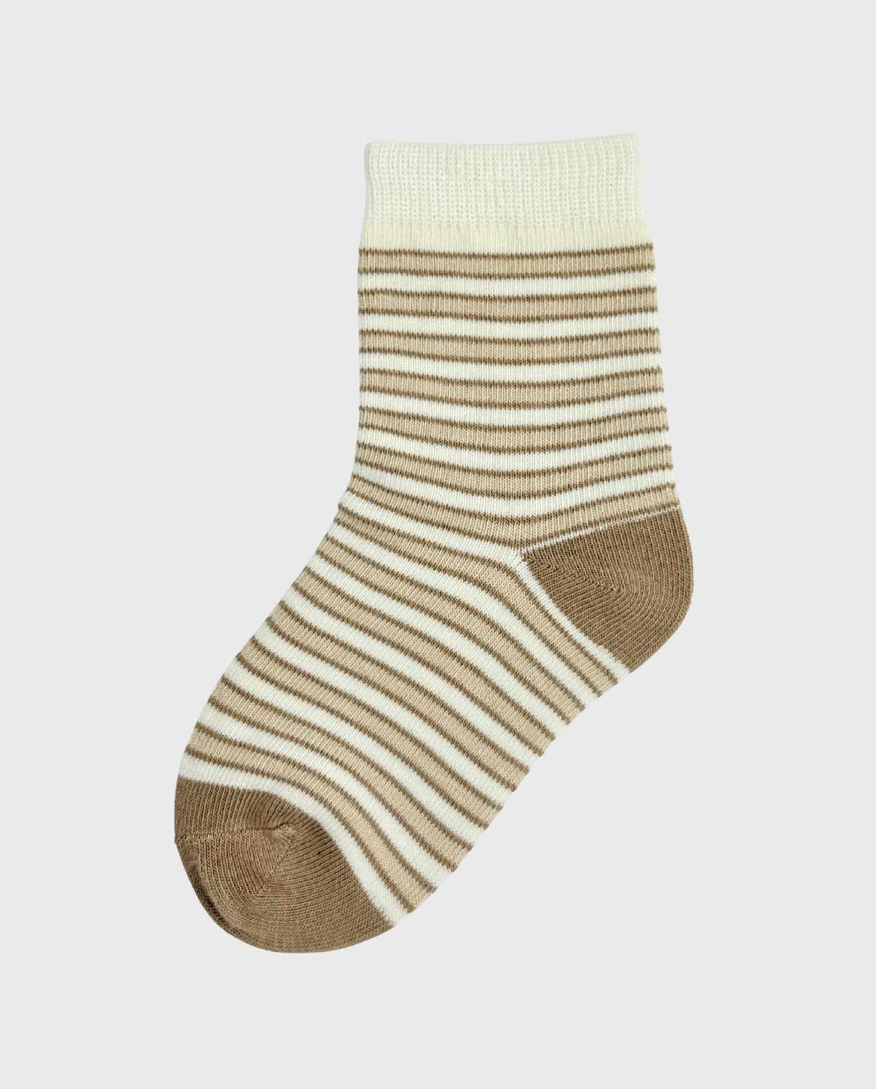 Medias Para Bebé Niño Largas Estilo Oso Líneas 