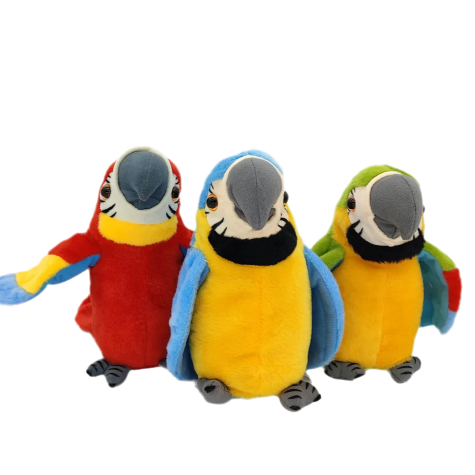 Juguete Loro Bailarin con Repetidor de Voz Estilo