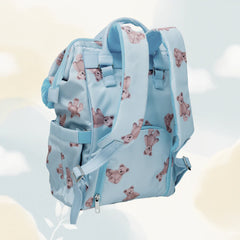 Pañalera Morral Estampado Oso Baby Luna
