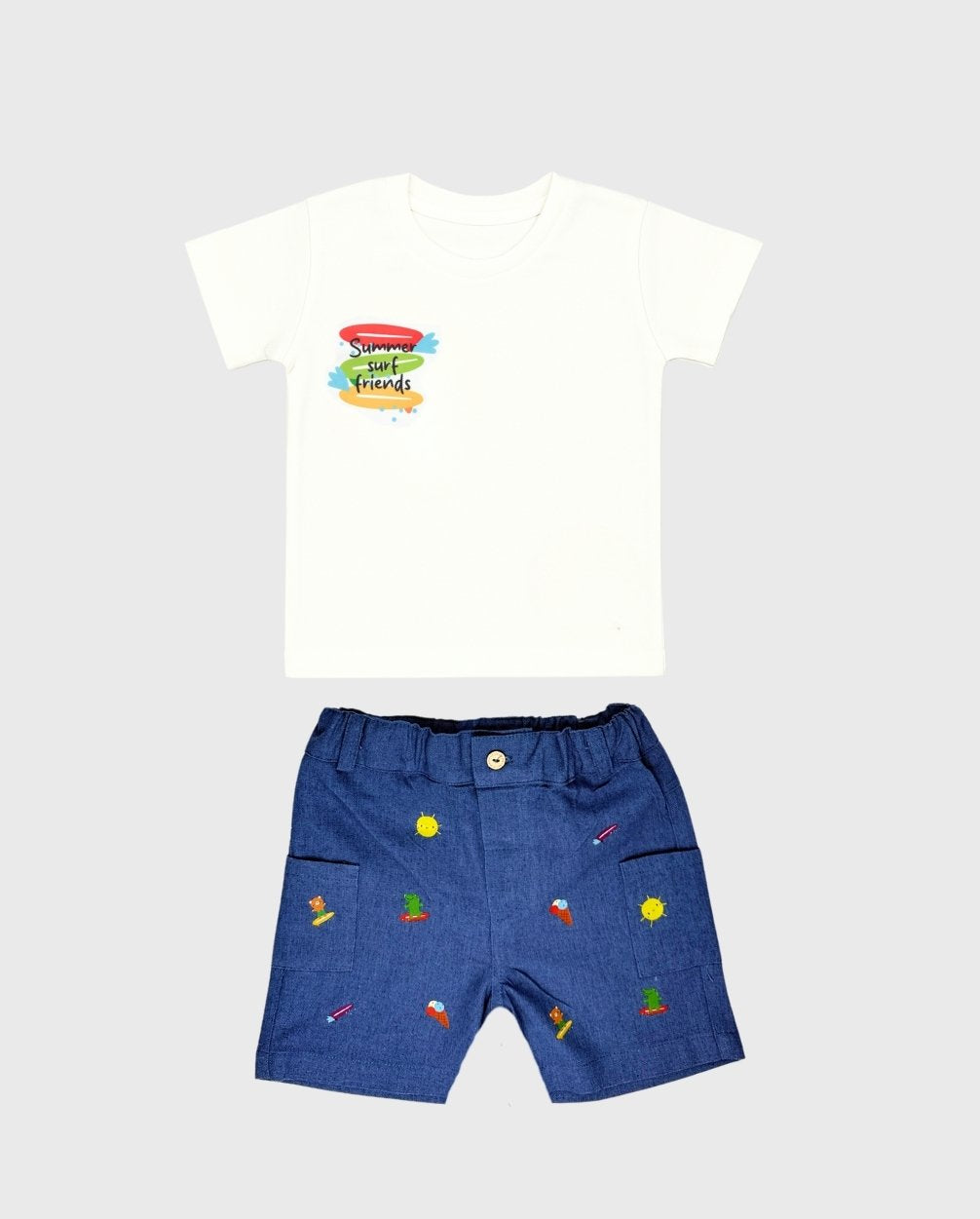 Conjunto Bermuda Lino Summer