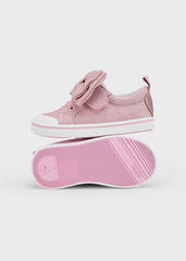 Tenis Moño Brillos Rosa Mayoral
