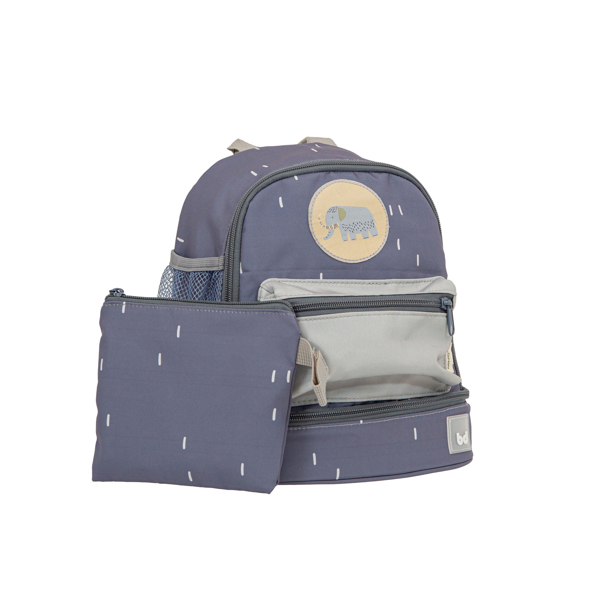 Mochila infantil elefante gris Bimbidreams