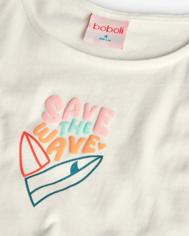 Conjunto Short Rosa Boboli Camiseta