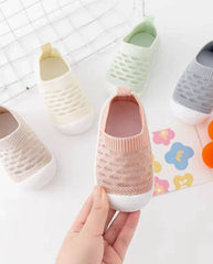 Medias con Suela Malla Bebés Detalles