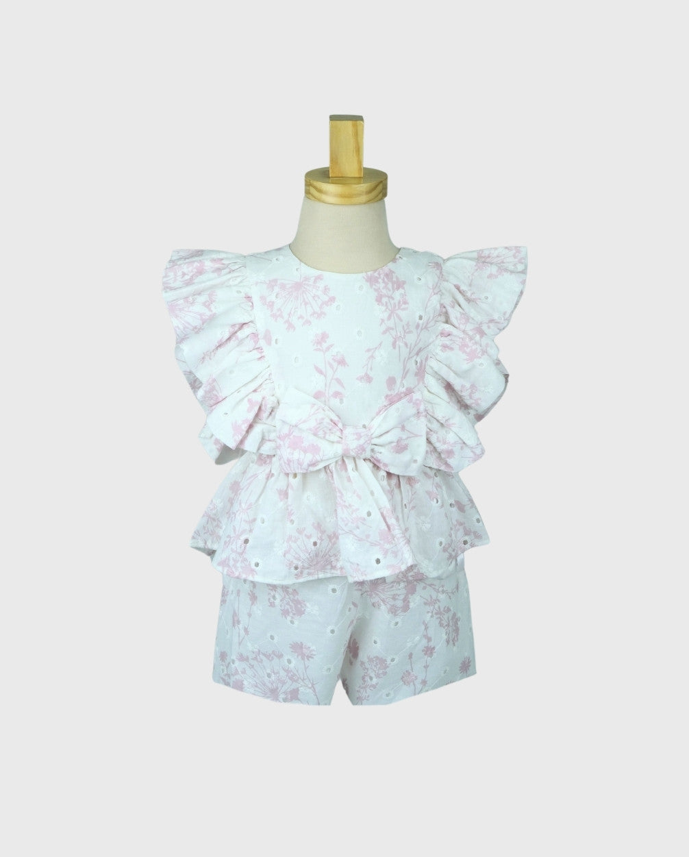 Conjunto Short Ojalillo Rosa