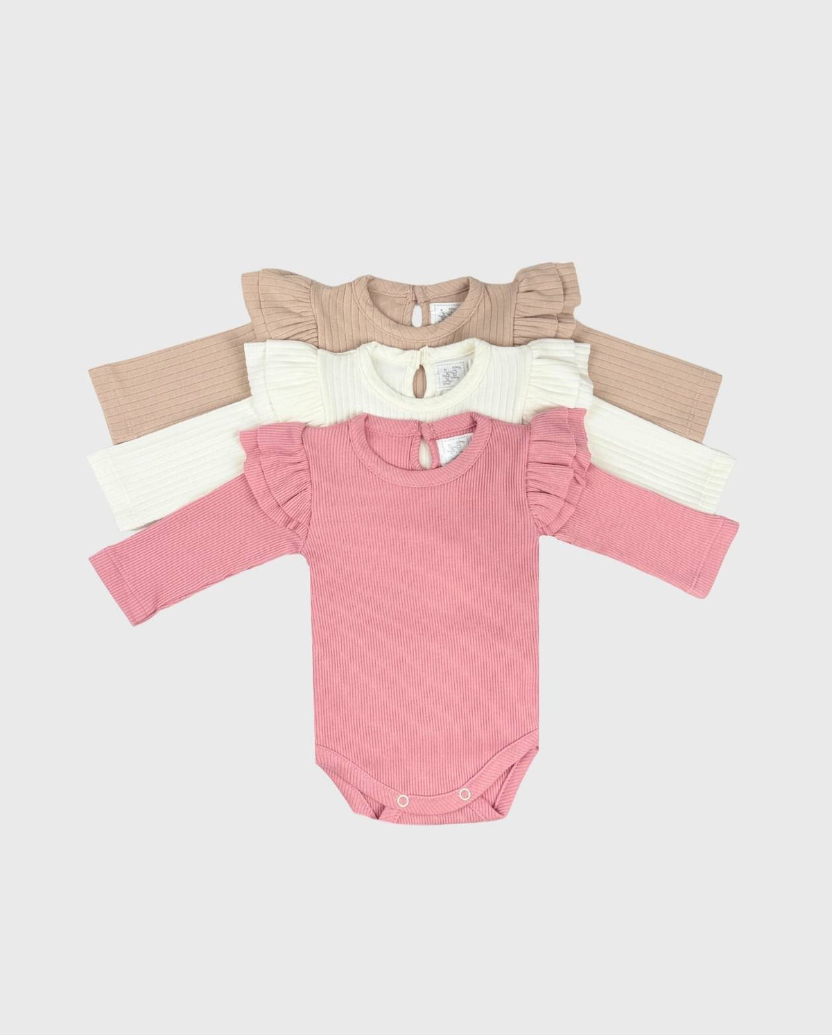Set 3 Bodys Boleros Colores Pastel