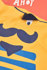 Conjunto Bermuda Pirata Amarillo Boboli