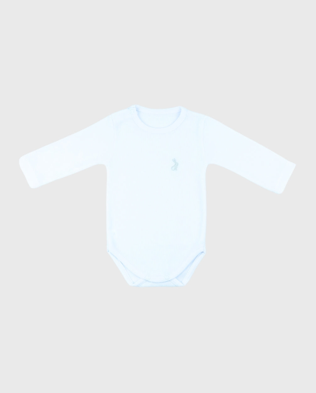 Set 3 Bodys Manga Larga Blanco Unisex White