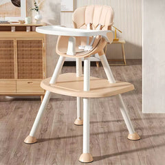 Silla Comedor Escritorio 2 en 1 Crema