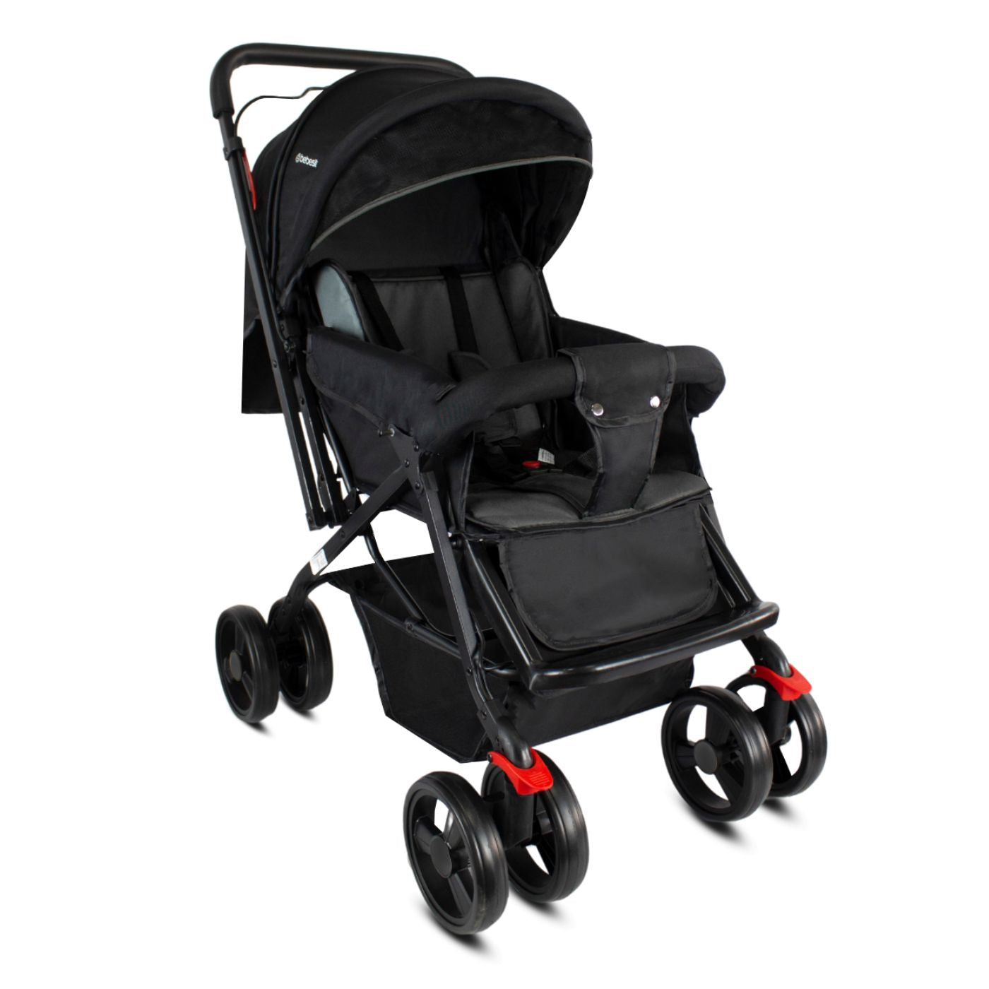 Coche Roma Negro Bebebesit Diseño