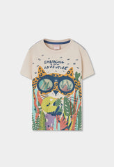 Camiseta Estampado Animales Aventura Boboli estilo