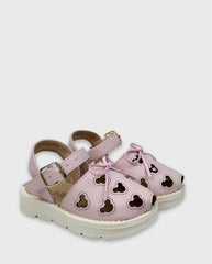 Sandalias Cerrada Minnie Rosa