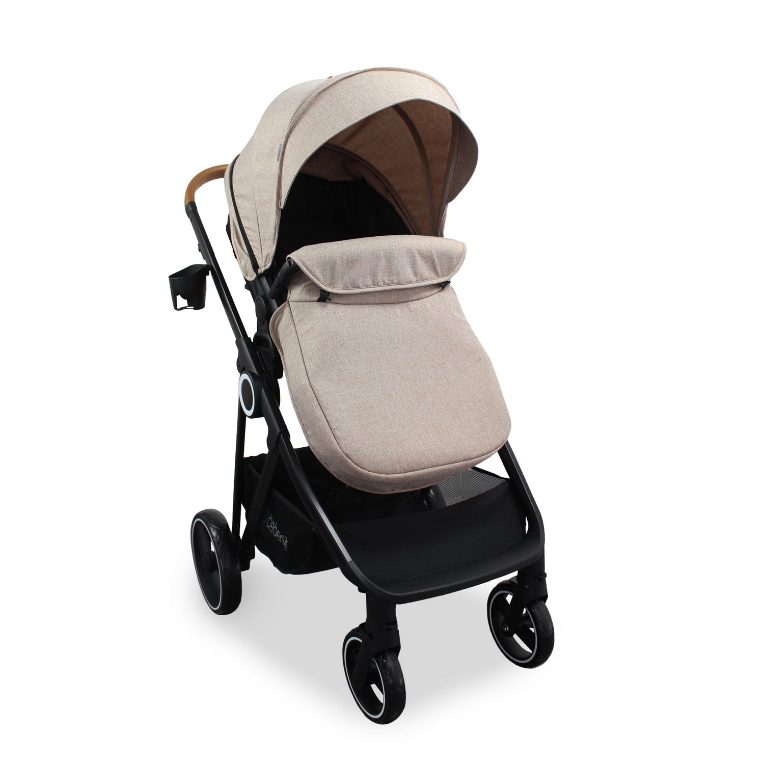 Coche Con Porta Bebé Cosmos Beige Bebesit 