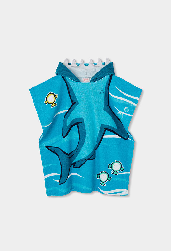 Toalla Capota Estampado Tiburon Boboli ESTILO