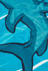 Toalla Capota Estampado Tiburon Boboli detalle