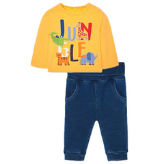 Conjunto 2 Piezas Pantalón Denim Jungle