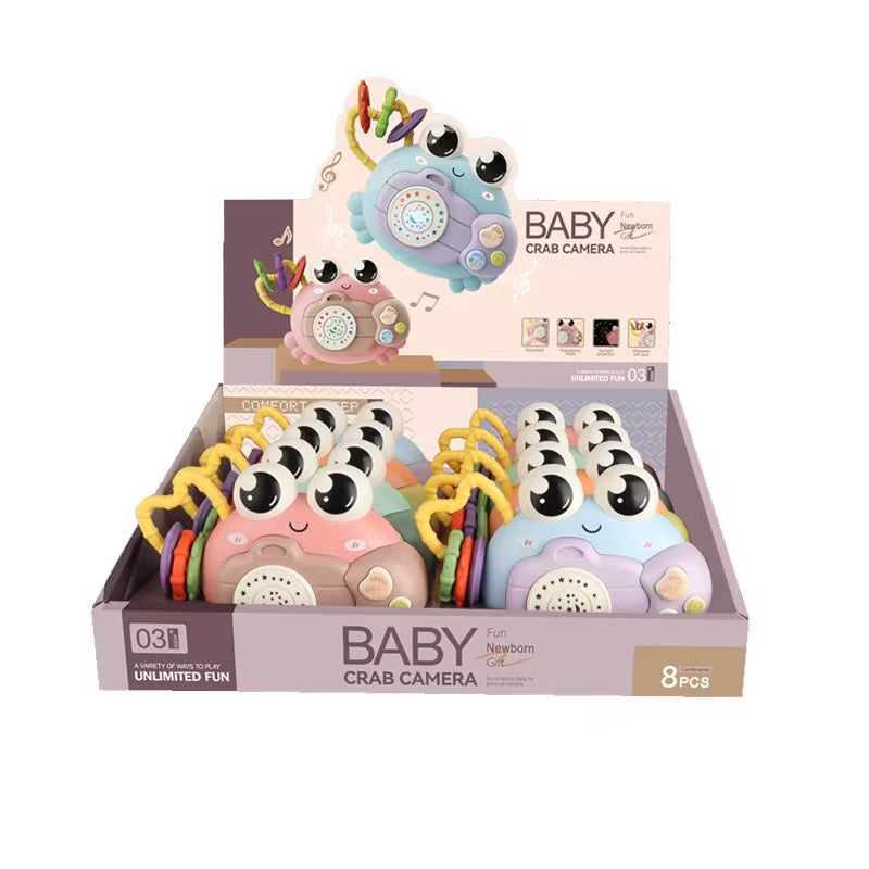 Juguete Cangrejo Musical Didáctico Surtido Estilos