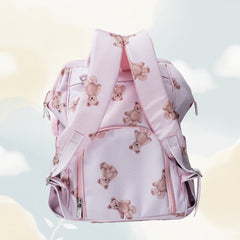 Pañalera Morral Estampado Oso Baby Luna