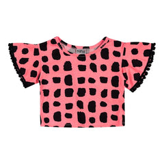 Blusa Rosa Puntos