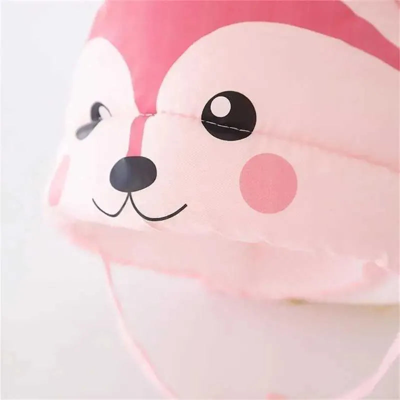Casco De Gateo Acolchado Estampado Animales zorro