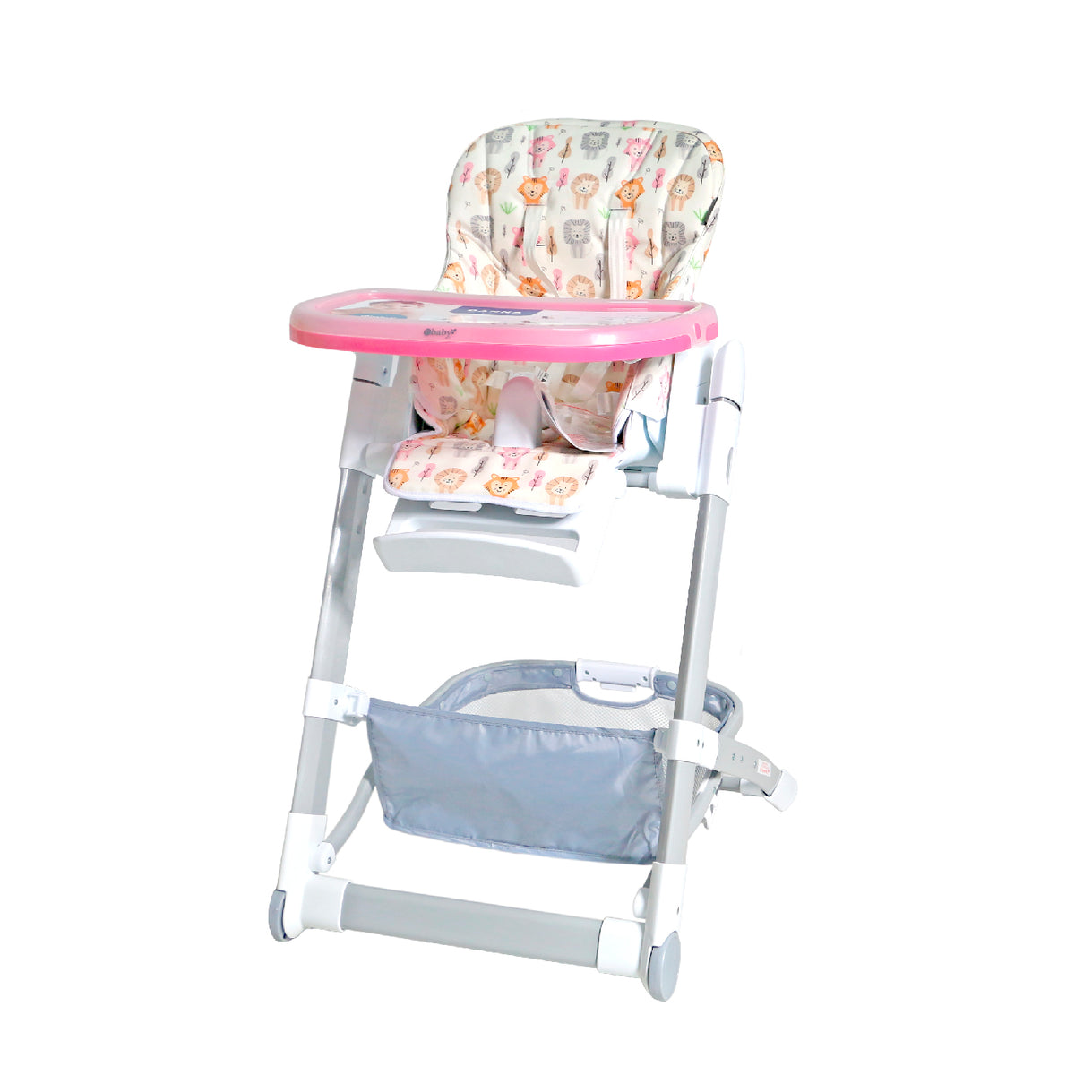 Silla Comedor Ebaby Cami Rosa León