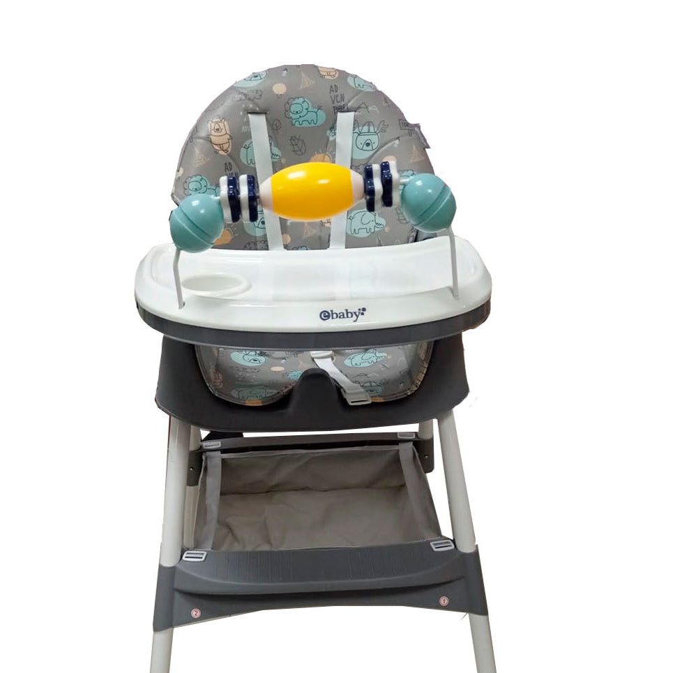 Silla Comedor Lulu Ebaby Gris Estilo