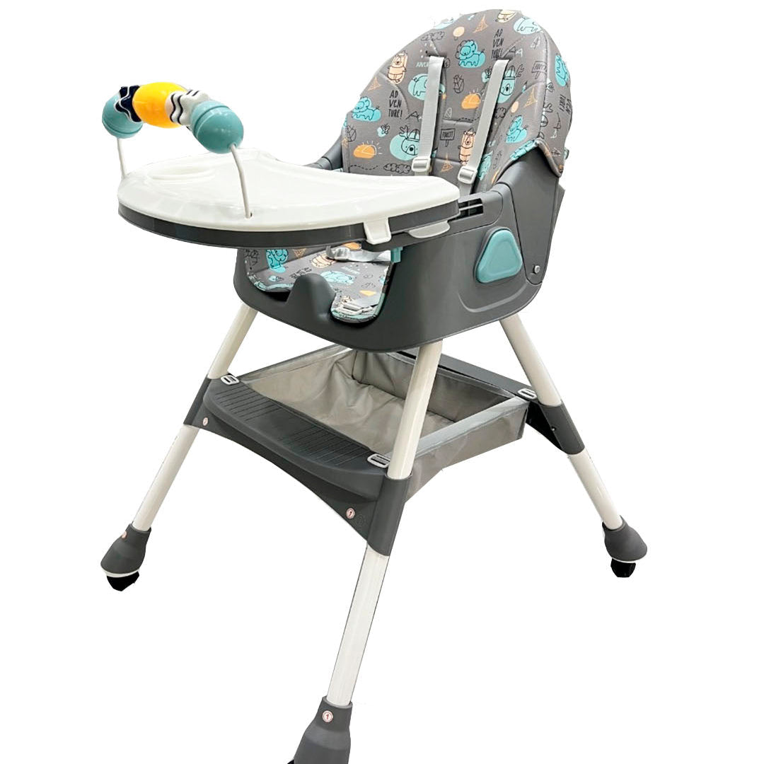 Silla Comedor Lulu Ebaby Gris