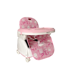 Silla Comedor Shine 4 en 1 Rosa Ebaby