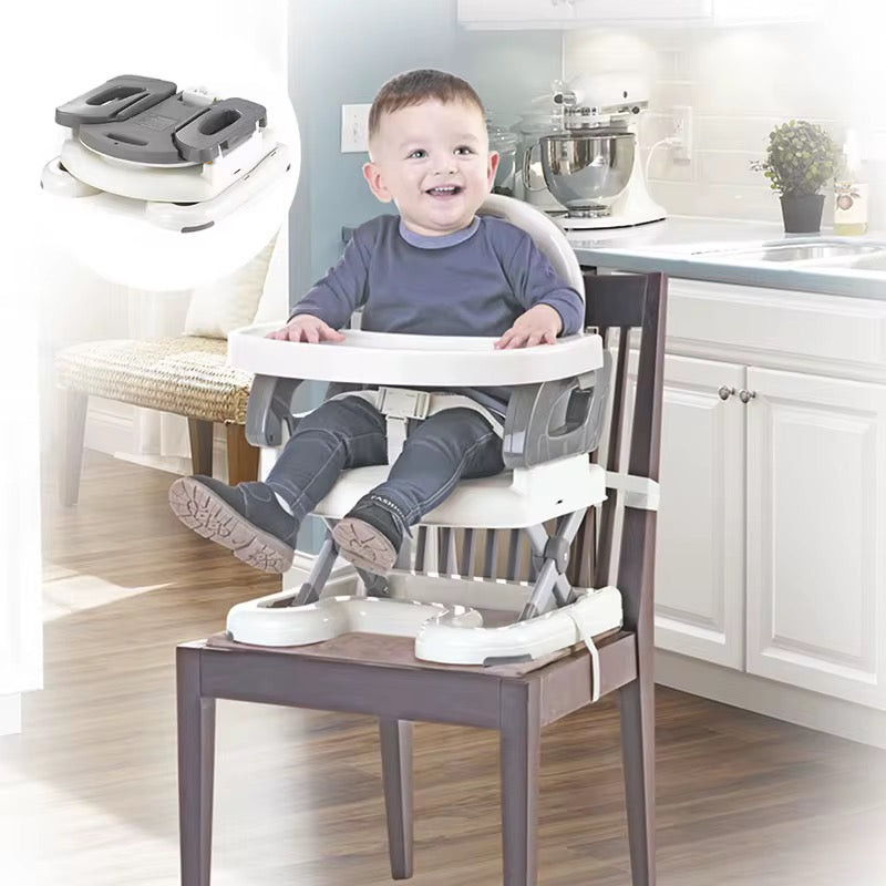 Silla Comedor Portátil Booster Mastela Gris Modelo