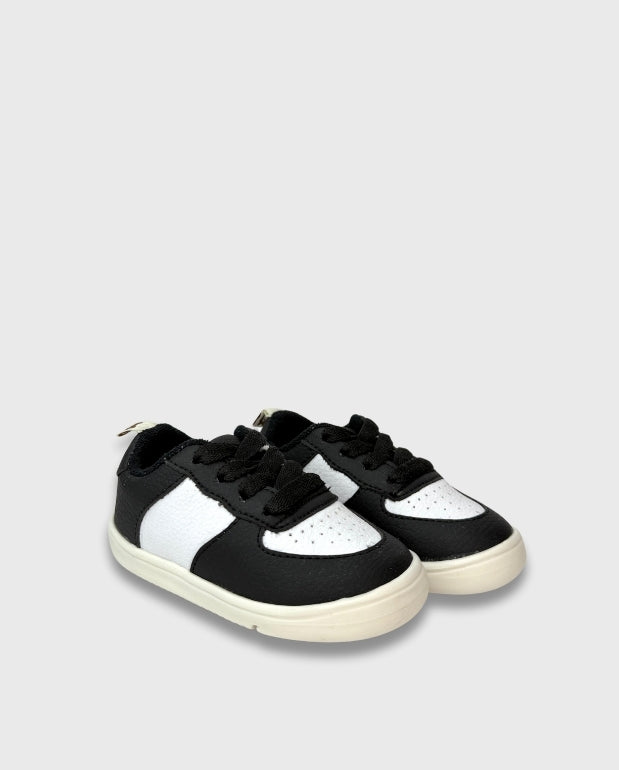 Tenis Bebé Niño Combinado Negro Melosos 