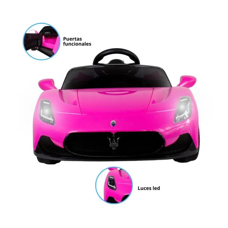 Carro Montable Eléctrico Maserati MC20 Rosa