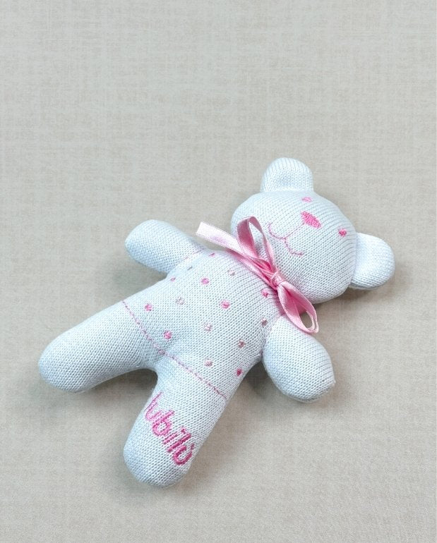 Primer Día Tricot 100% Algodón Peruano Rosa Peluche