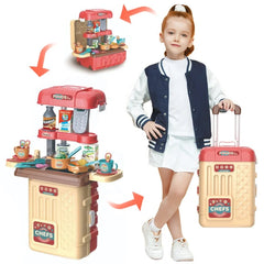 Juguete Maleta Set De Cocina Niños