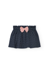 Conjunto Falda Venados Puntos Boboli  Moño