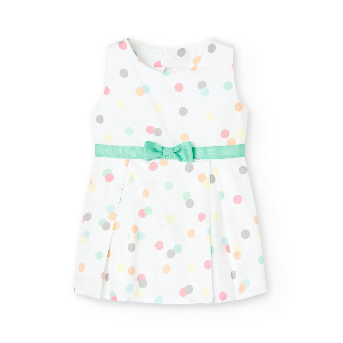 Vestido Saten Puntos