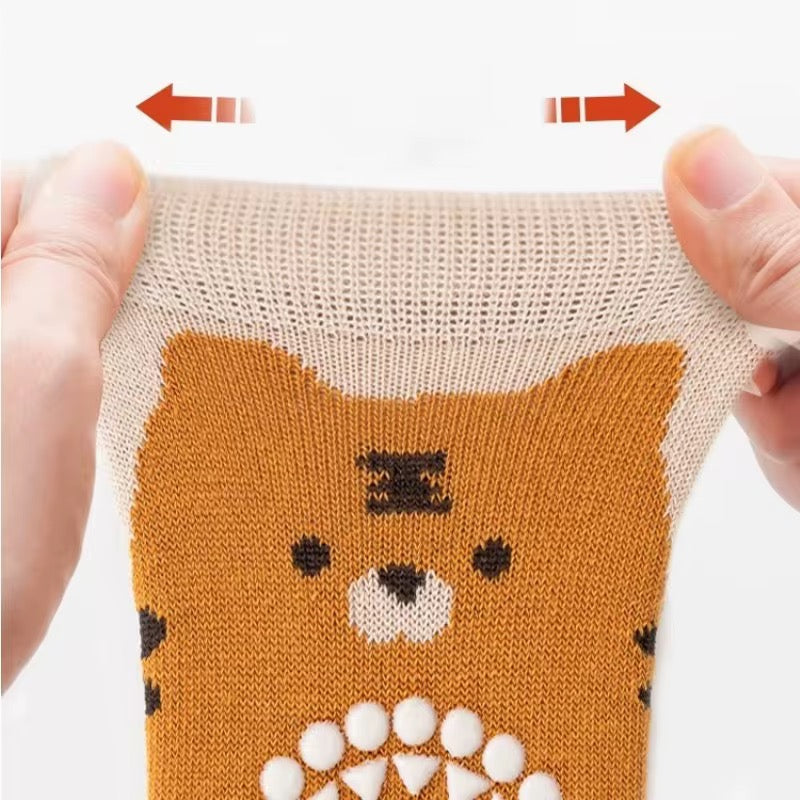 Set Medias con Rodilleras Antideslizante Animales Material