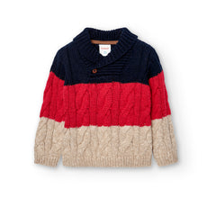 Saco Jersey Tricot Tricolor