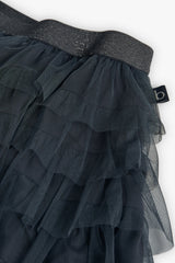 Conjunto Falda Tul Blusa Bailarina Gris Boboli