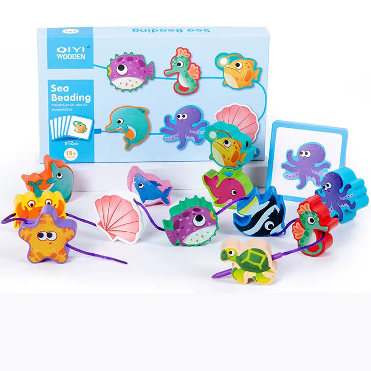 Juego Didáctico Cartas Animales del Mar