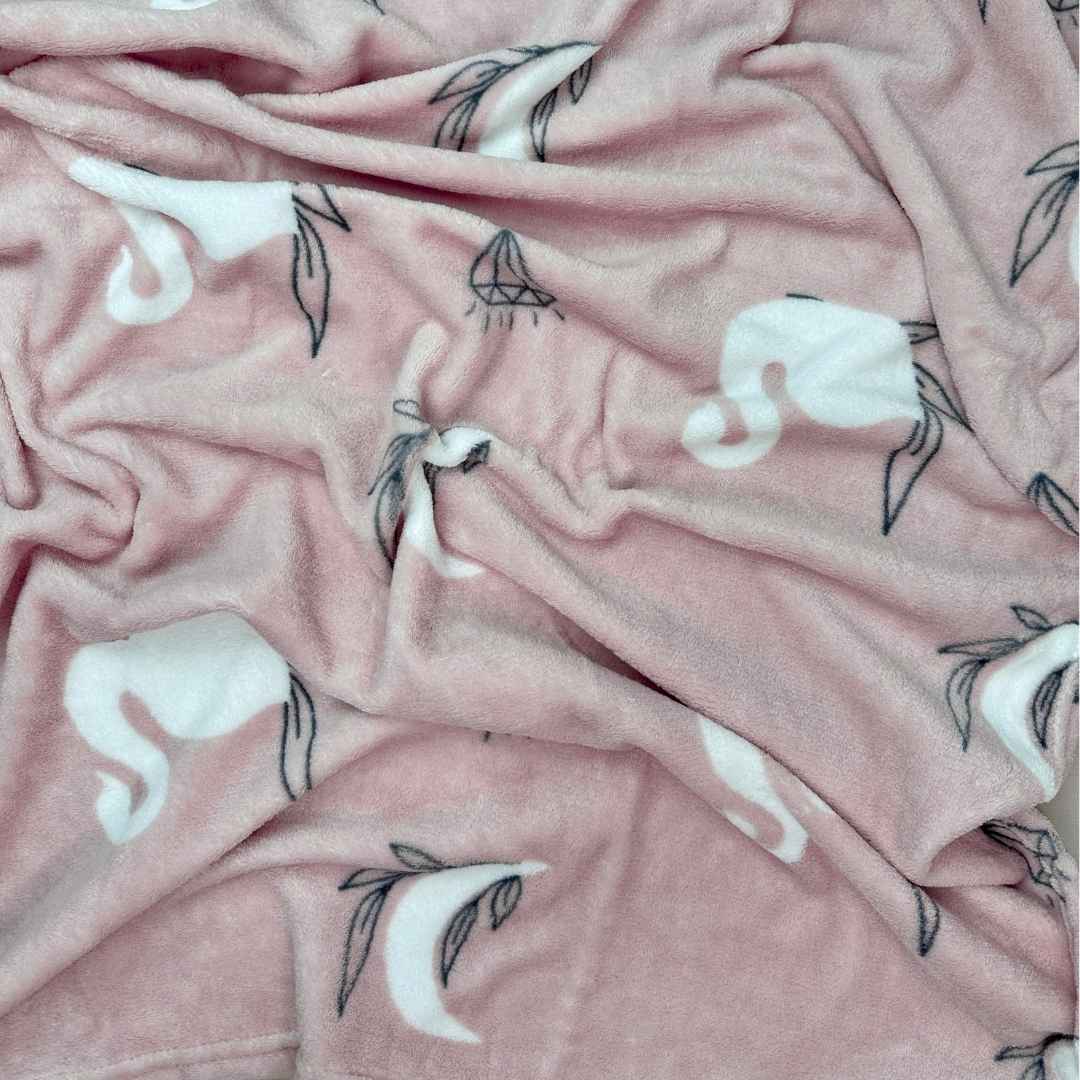 Cobija con Libro de Cuento Bebé Pink