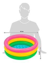 Piscina Inflable Circular Colores medidas 